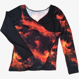 Camiseta tetafriendly pecho cruzado preventa