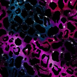 Tela animal print leopardo morado preventa