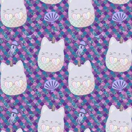 Tela gato sirenas preventa