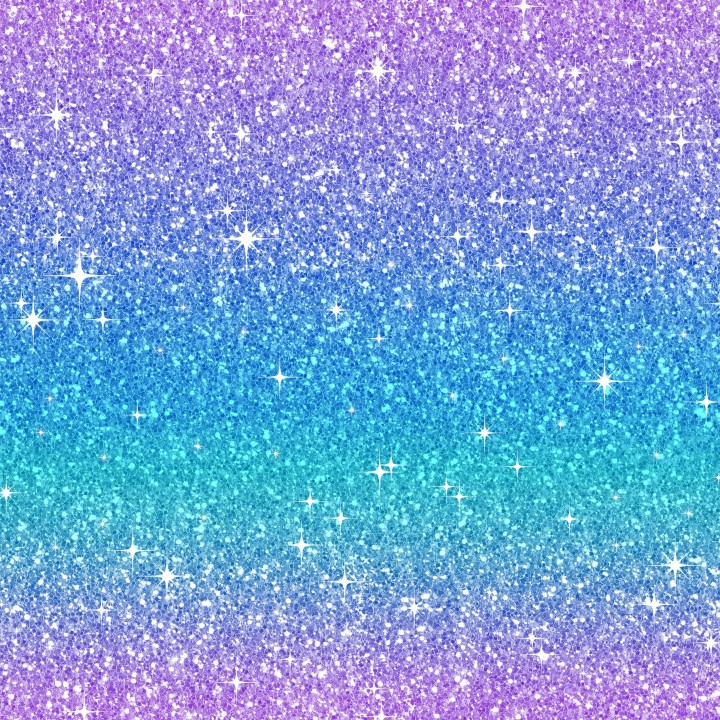 Tela purpurina morado y turquesa preventa