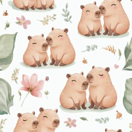 Tela capibaras preventa