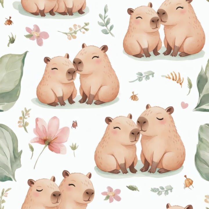 Tela capibaras preventa