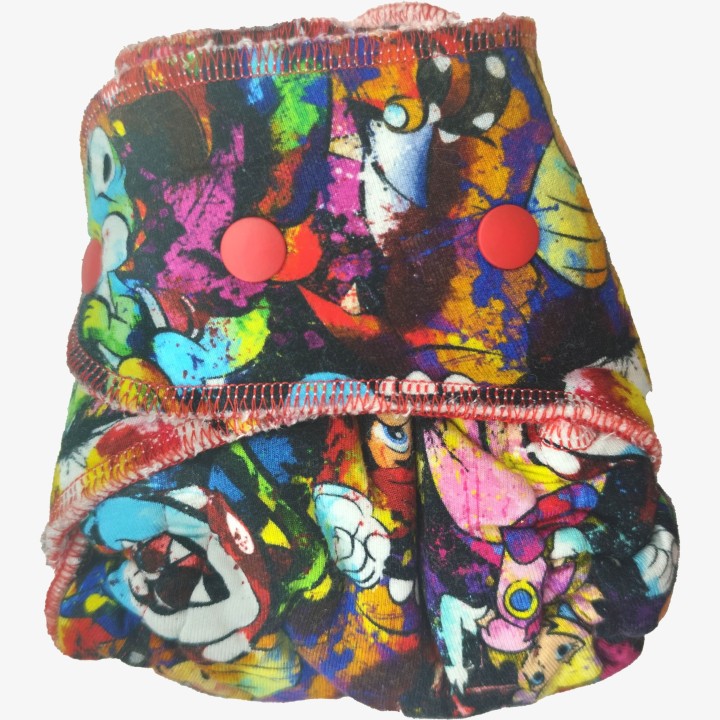 Ajustado mariposa Patiss S bambú Mario