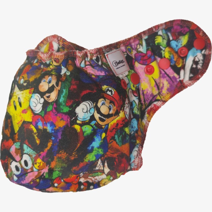 Ajustado mariposa Patiss S bambú Mario