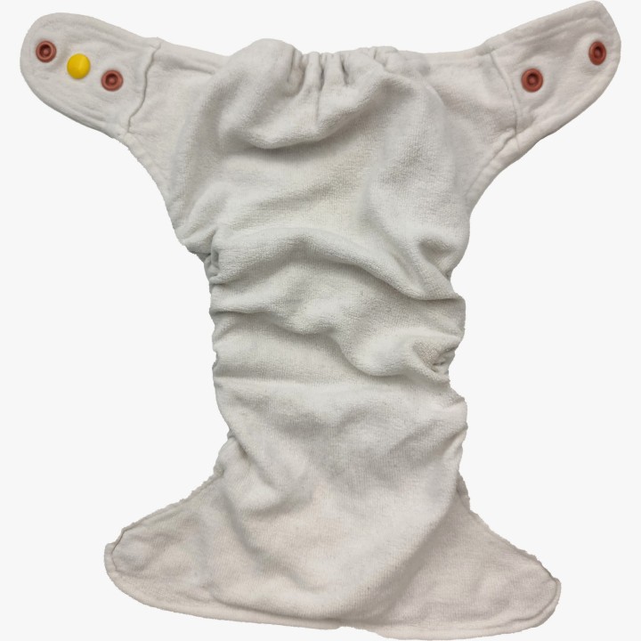 Ajustado bolsillo Little Birds Os blanco