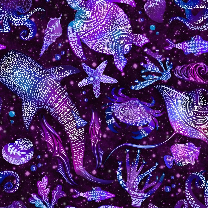 Tela fondo marino preventa