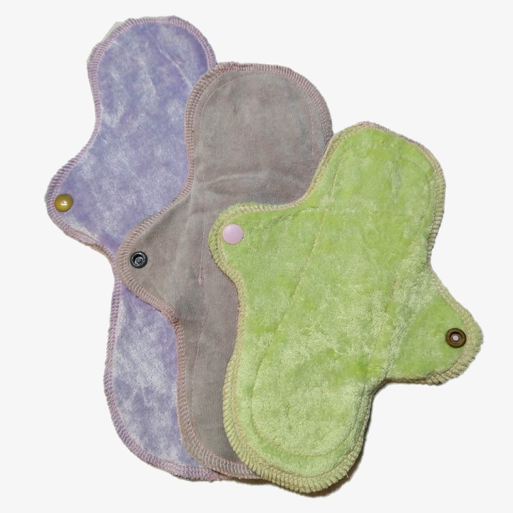 Compresas M velour pistacho slip
