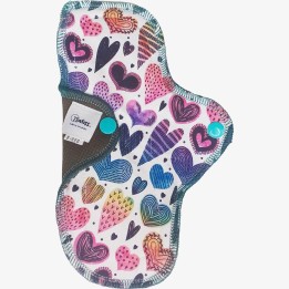 Compresa S punto corazones regular