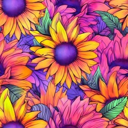 Tela girasoles preventa