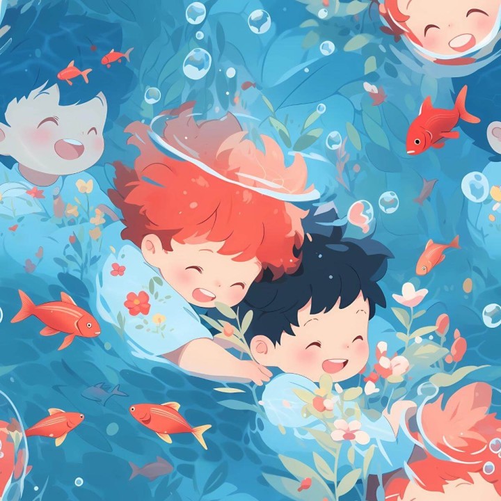 Tela ponyo mar preventa