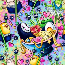 Tela sin cara ramen preventa