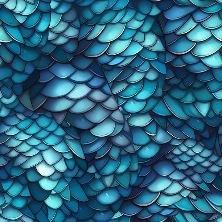 Tela escamas azules preventa