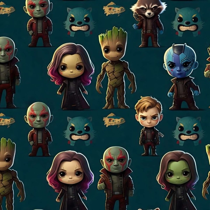 Tela Guardianes de la galaxia preventa