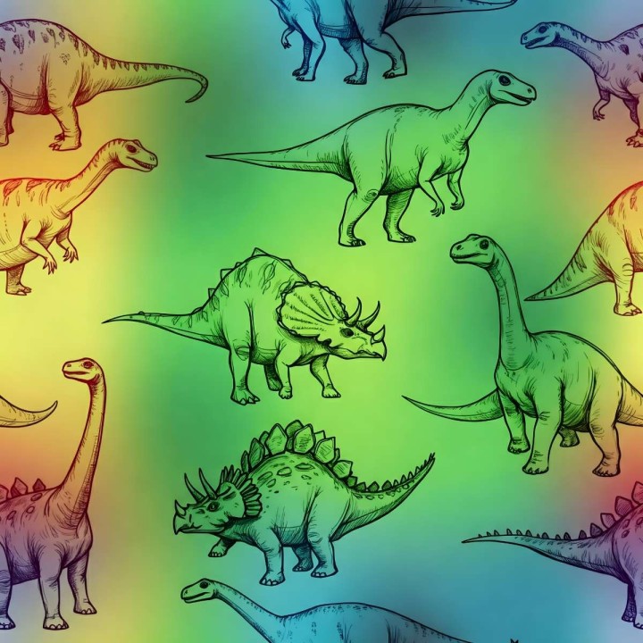 Tela dinosaurios preventa