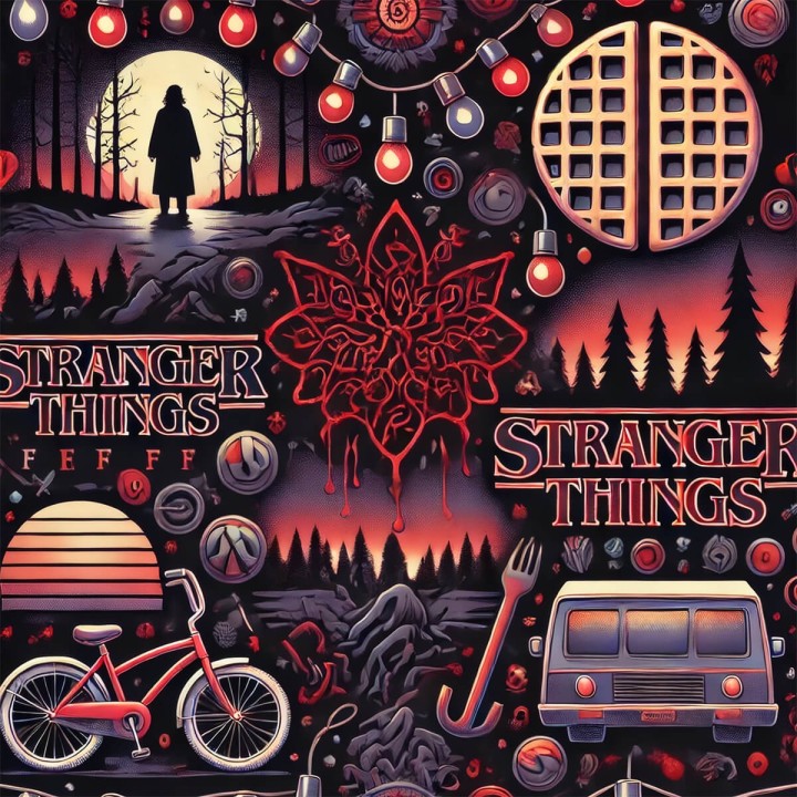 Tela Stranger Things preventa